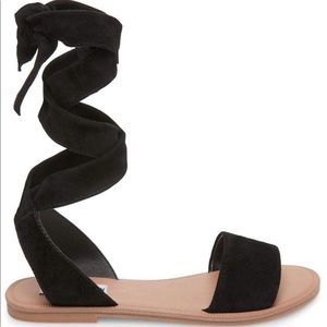 Steve Madden Reputation Sandal Black Sandals Strap